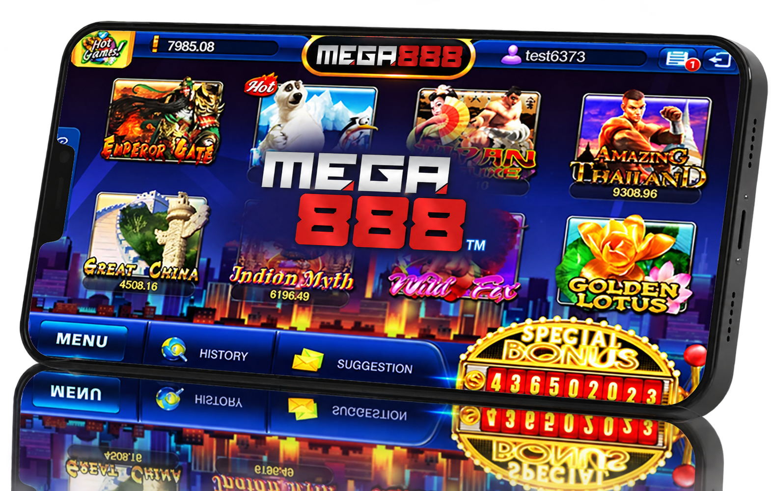 MEGA888 APK on Android