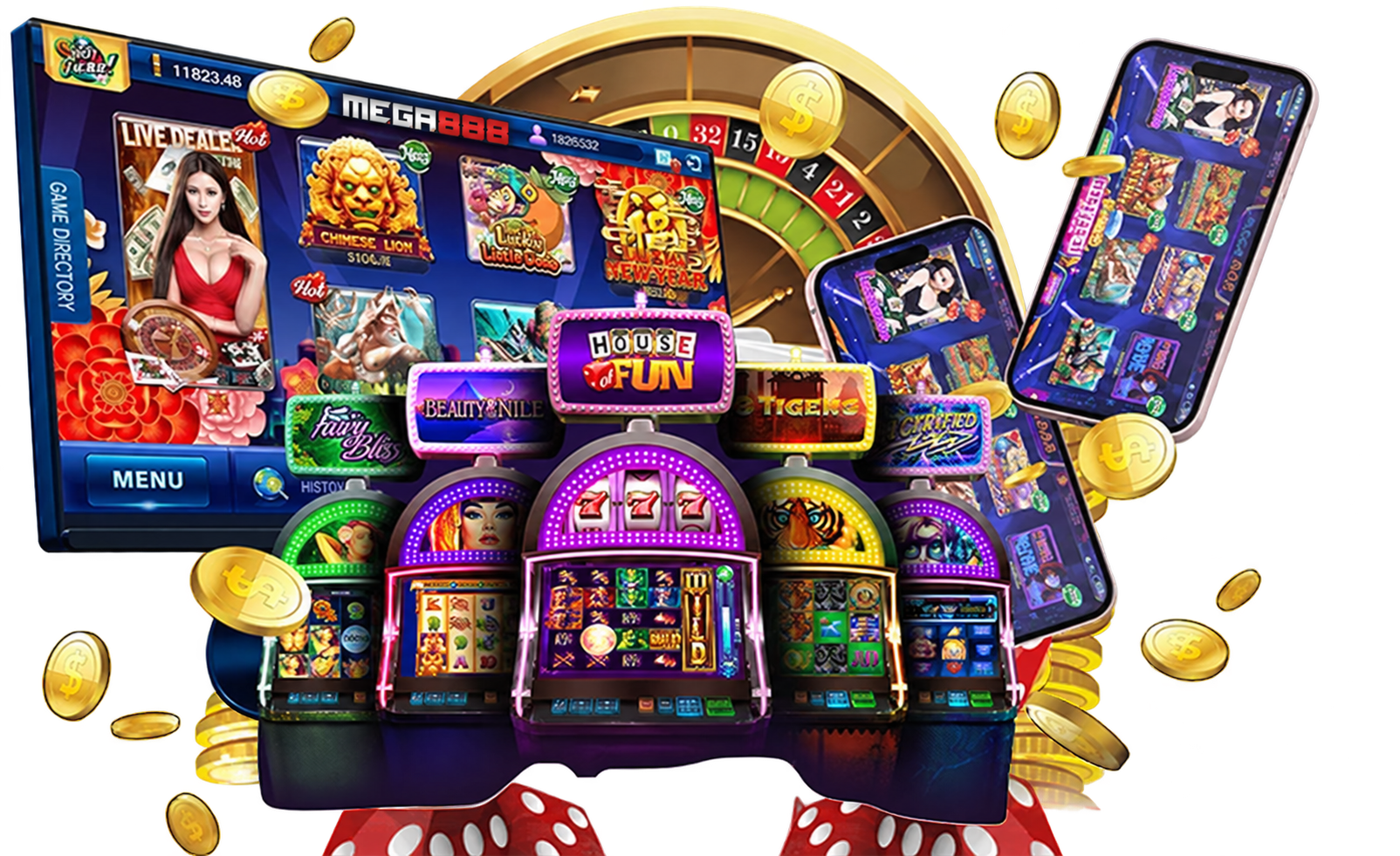 PROVIDER MEGA888 studio games