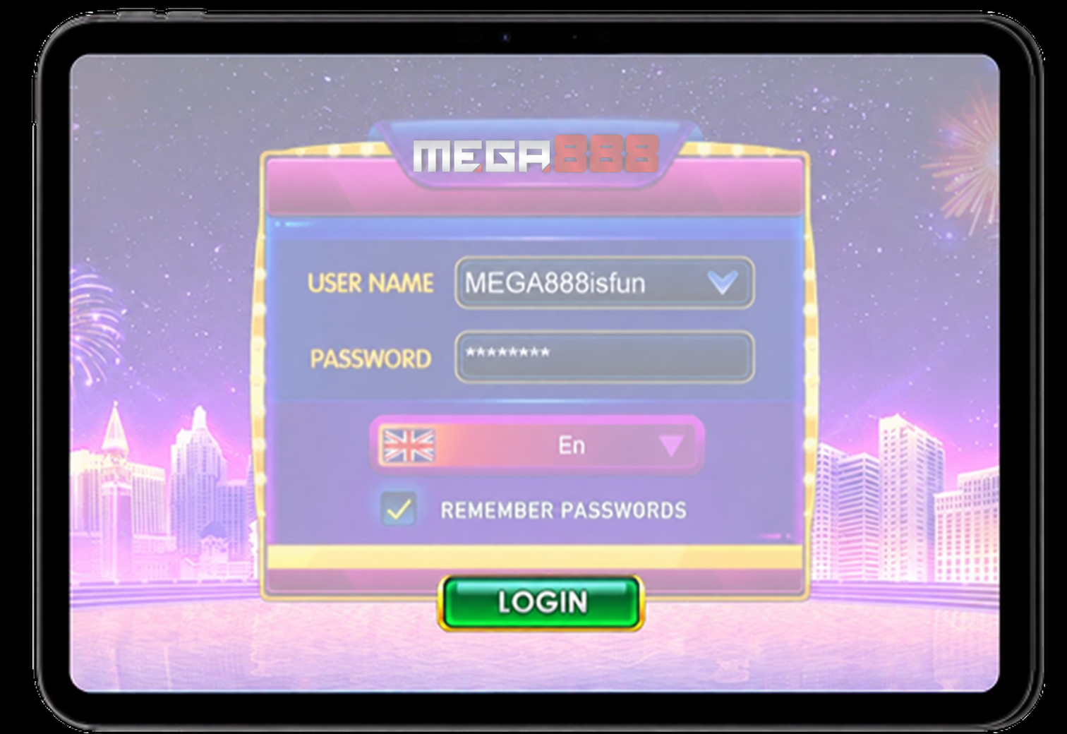 MEGA888 Register Process Step 4