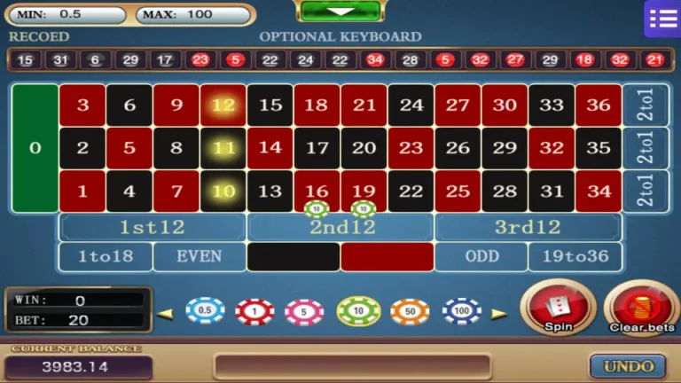 MEGA888 Roulette street bet