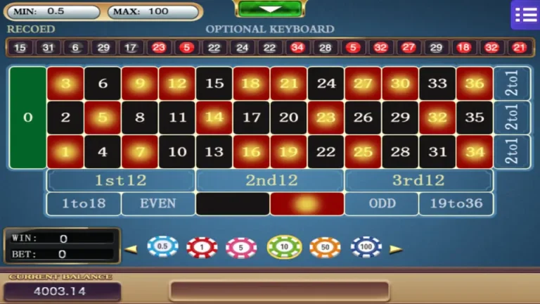 MEGA888 Roulette red-black bet